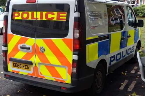 Police van