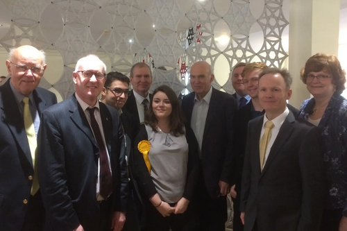 Vince Cable meets Birmingham Liberal Democrats at Regional Conference November 2017