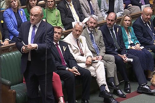 Sir Ed Davey questions the Prime Minister