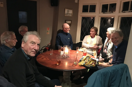 January LibDem pint, East Devon