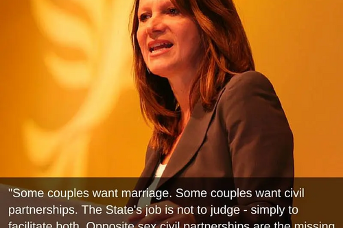 Lynne Featherstone and Civil Partnership