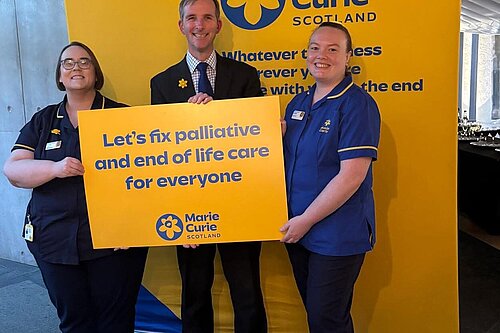 Liam McArthur meets with Marie Curie