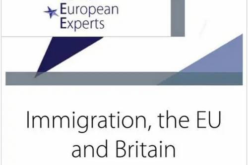 Front cover of briefing on migration