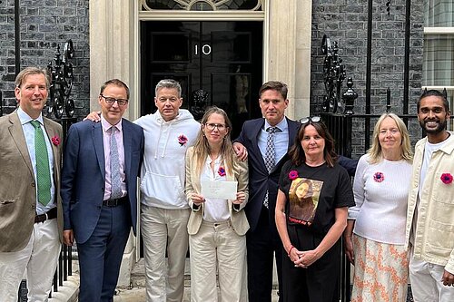 Charlie has been busy in Westminster, including delivering a petition to Number 10, and at home in the constituency.