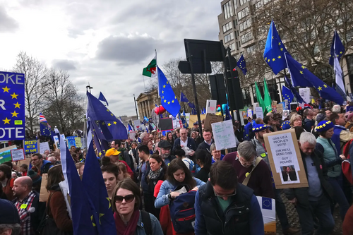 People's Vote March, London March 23rd 2019