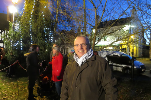 Richard Dickson at Dunchurch carol concert 7 December 2014