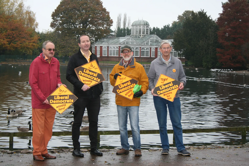 Bart Ricketts at West Park lake