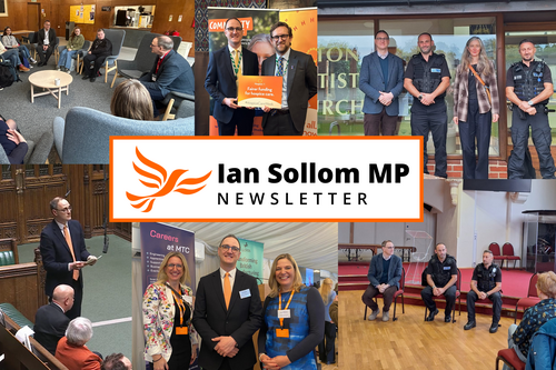 Montage of photos from Ian's weekly newsletter