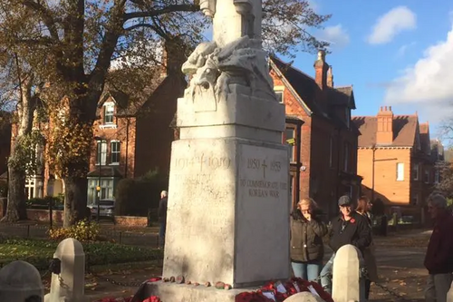 Remembrance Sunday in Bedford