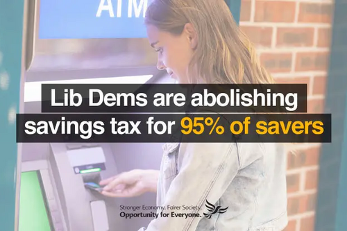 Good news for savers