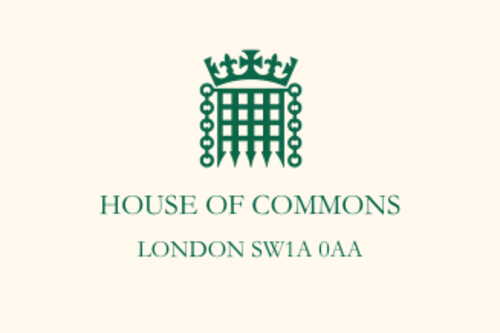 House of Commons letterhead