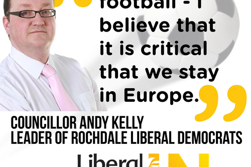 Andy Kelly is staying in