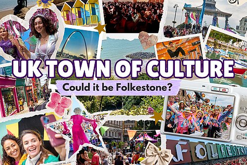Folkestone Town of Culture Bid graphic