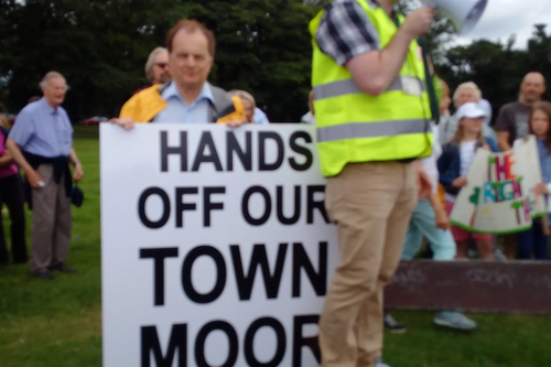 Moor protest 21 Aug 16