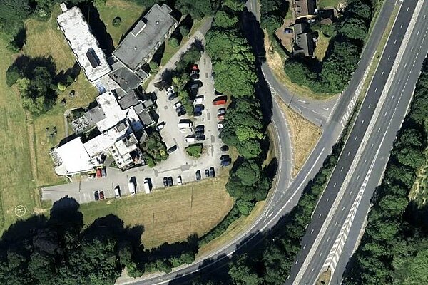 Missing road markings in Ferriby