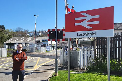Lostwithiel Level Crossing