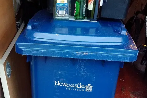recycling bin
