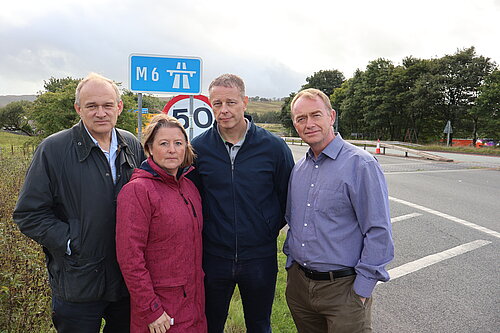 Sir Ed, Libby, Neil Austin, and Tim