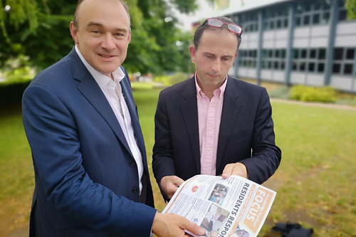 Andrew and Ed Davey