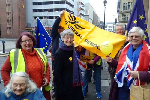 Ex MEP Fiona Hall, ex NRLP Ch Anne Marie Curry, ex Stockton Mayor Suzanne Fletcher