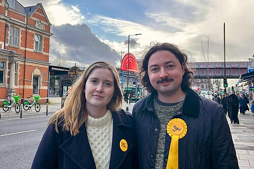 Fergus Ustianowski and Elsie Gisslegard