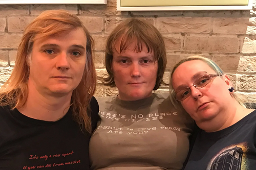 Zoe O'Connell, Sarah Brown and Jennie Rigg