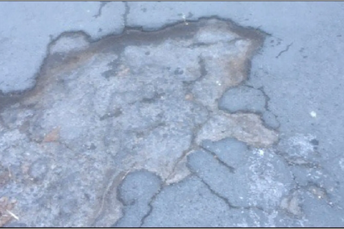 Damaged pathway