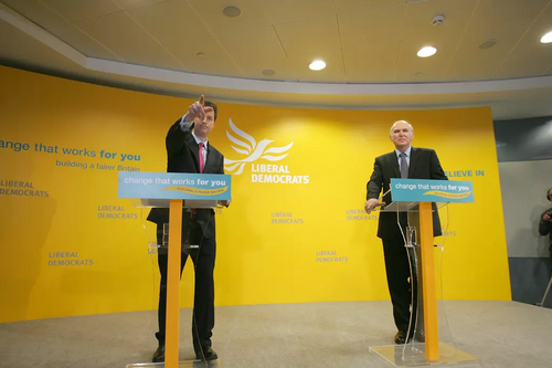 Nick Clegg and Vince Cable
