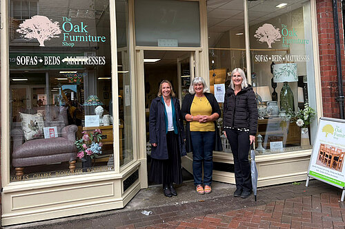 Helen at The Oak Furniture Shop