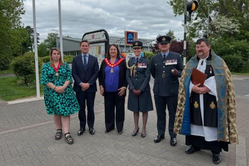 VE Day celebrations in Carterton