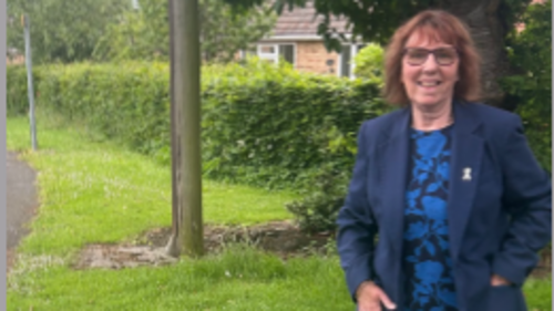 Councillor Linda Johnson battles against use of glyphosate