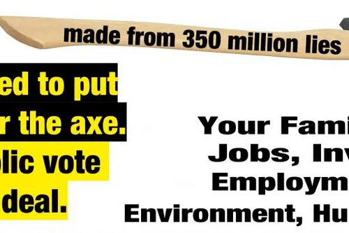 Brexit banner