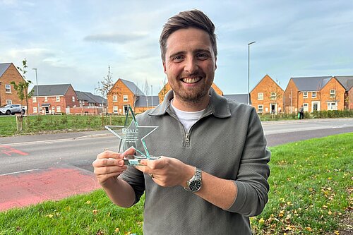 Tom Deakin named Somerset Young Councillor of the Year by Somerset Association of Local Councils