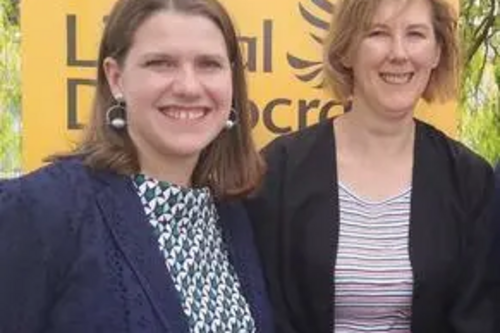 Ellen Nicholson and Jo Swinson