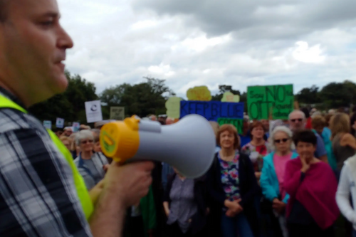 Moor protest 21 Aug 16