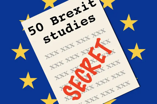 The government's "secret studies" on the impact of Brexit