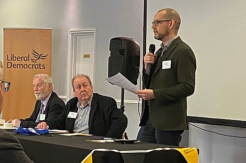 Colin Martin at Regional Conference