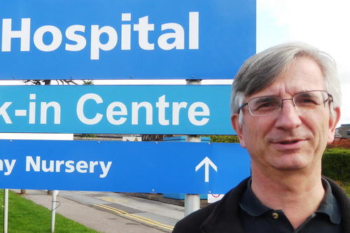 Robert Plimmer at Upton Hospital