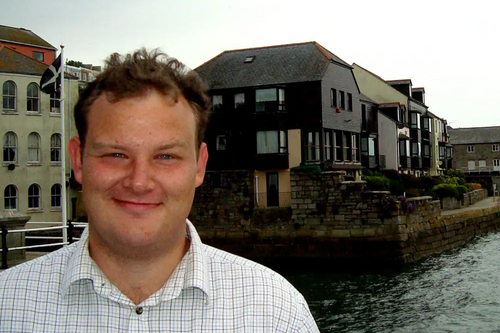 Matthew Mccarthy at Falmouth waterside