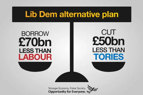 Borrow less & cut less for a fairer future