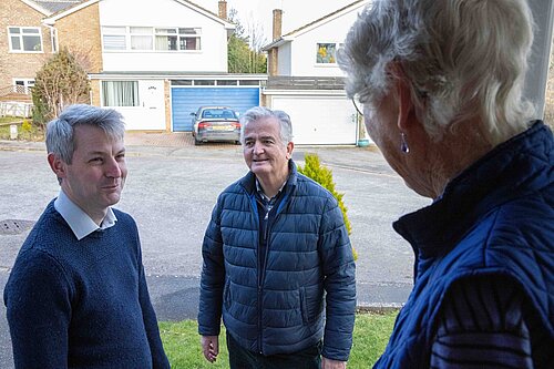 Will speaking to resident