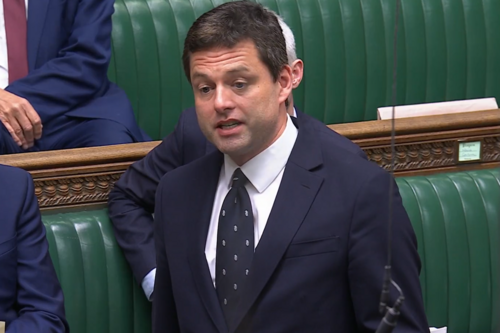 Chris questions Housing Secretary