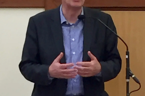 Sir Graham Watson, at the East of England launch of the EU referendum campaign