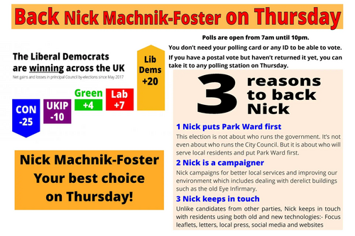 Park last minute leaflet 2018