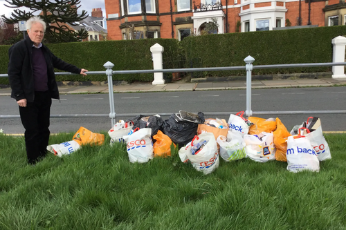 Town Moor rubbish
