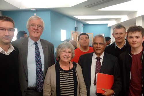 Lord Dholakia at Northumbria University