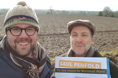 James Wright and Saul Penfold