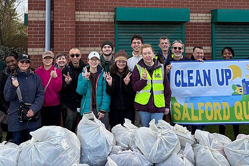 Clean Up Salford Quays 
