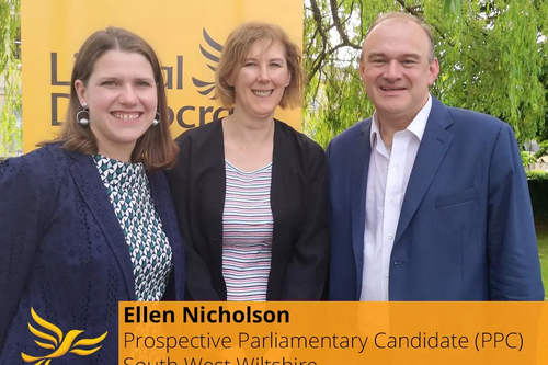 Ellen Nicholson selected by Liberal Democrats for South West Wiltshire