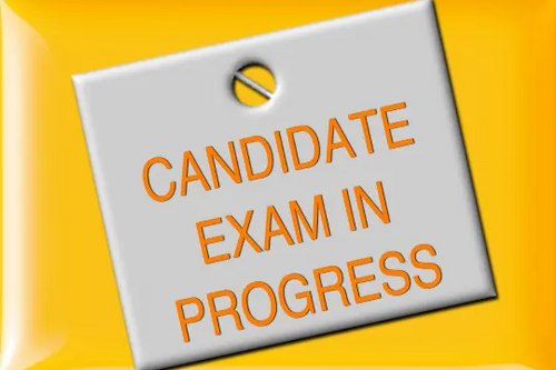 Candidate Exam In Progress